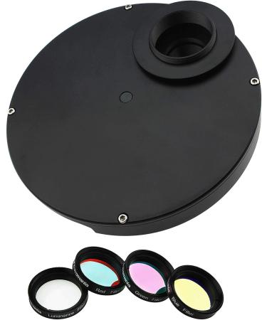 Astromania 1.25 9-Position Filter Wheel with LRGB Filter Set for Telescope - Buy Online on GoSupps.com