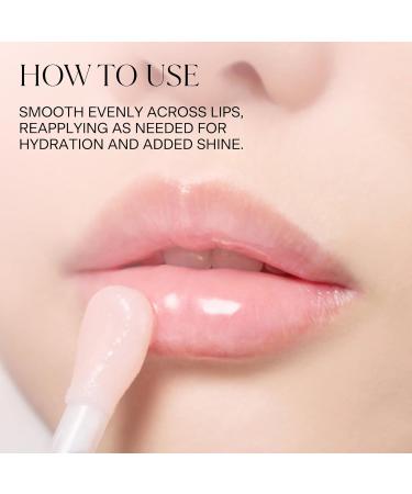 FEMMUE Dewy Hydrating Lip Oil (0.14 oz) | Moisturizing Balm with Vitamin E & Plant Oils | Korean Beauty Treatment for Dry Lips - Buy Online on GoSupps.com