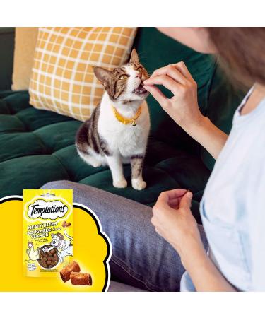 TEMPTATIONS MEATY BITES Cat Treats Adult Chicken 42.5g Pouch (7 Pack) - Buy Online on GoSupps.com