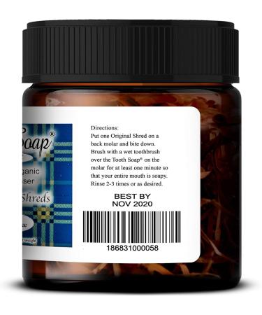 Shop Peppermint Shreds - 4 oz All-Natural Fluoride-Free Tooth & Gum Cleaner with Organic Coconut & Olive Oil - Freshens Breath & Promotes Oral Health - Buy Online on GoSupps.com