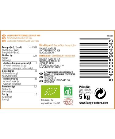 Ilanga Nature - Mokarana Honey 5 kg Organic - Buy Online on GoSupps.com