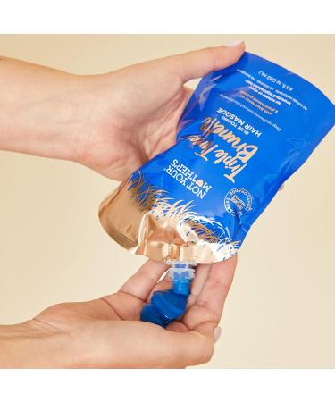 Not Your Mother's Triple Threat Brunette Set - Blue Shampoo & Conditioner For Brass Reduction, Hair Shine, and Moisture (3-piece Set) - Buy Online on GoSupps.com