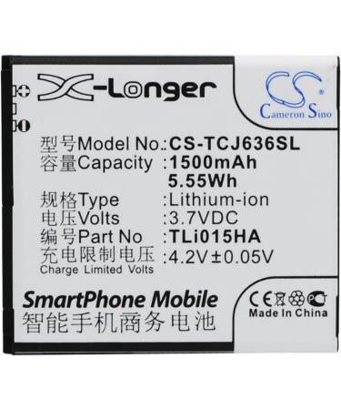 BELLV Battery Replacement for TCL TLi015HA J636D - High-Quality Long-Lasting Power | Fast International Shipping - Buy Online on GoSupps.com