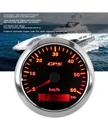 ABS Stainless Steel 85mm GPS Speed Meter for Boats & Cars - LCD Display Adjustable Backlight 0-60 km/h 9-32V DC - Buy Online on GoSupps.com