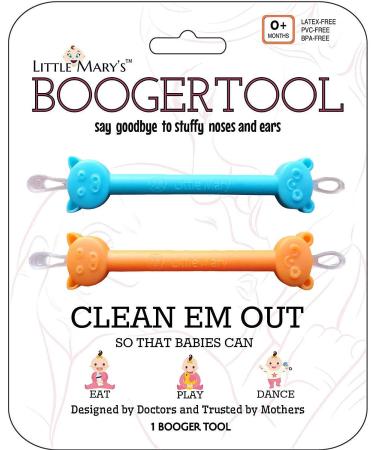 Little Mary's Booger Tool (blue and orange)