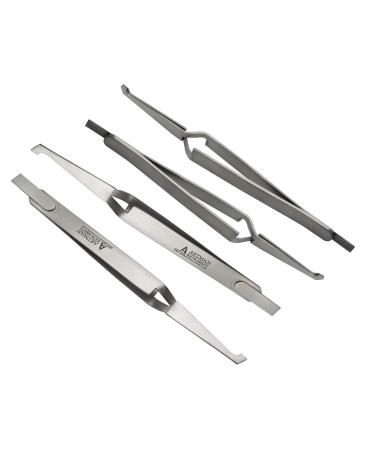 Orthodontic Bracket Placer Bracket Self Holder Tweezer Orthodontic Bonding set of 4 Dental Artman Instruments - Buy Online on GoSupps.com