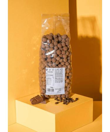 KoRo Chocolate-Covered Coffee Beans 1 kg | Delicious Vegetarian Snack with Rich Coffee Flavor & Chocolate Coating - International Shipping Available - Buy Online on GoSupps.com