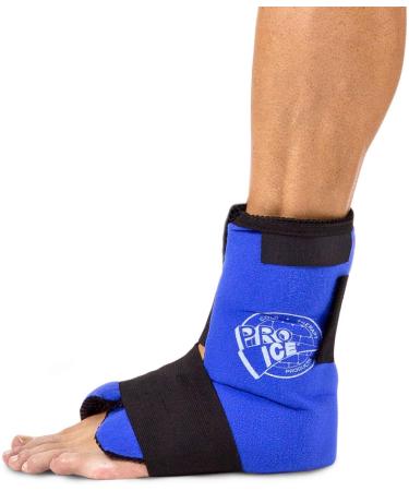 Ankle/Foot Ice Therapy Wrap - Perfect for Sprained Ankles, Plantar Fasciitis, Achilles tendonitis, and Swelling Feet - Ice Packs Included - Buy Online on GoSupps.com