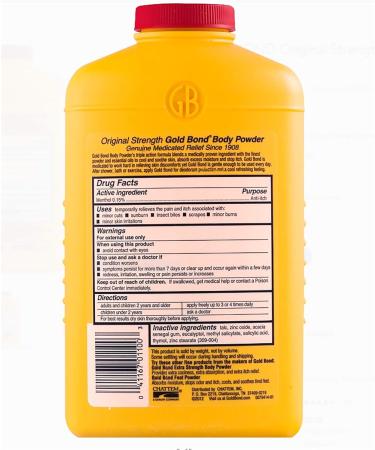 Gold Bond Medicated Powder 10oz | Fast-Acting Relief for Itch & Irritation - Buy Online on GoSupps.com