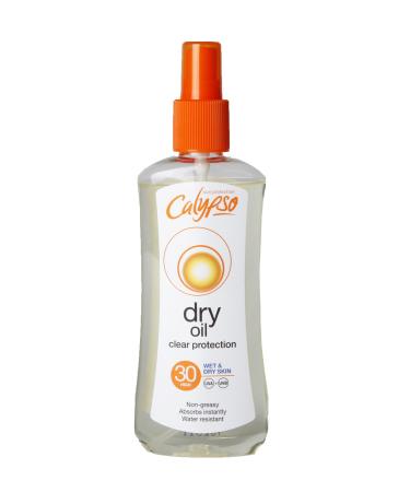 Calypso Wet Skin Dry Oil Spray with SPF30  200 ml