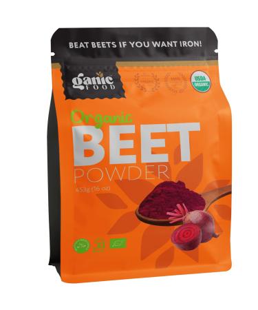 Organic Beet Root Powder 16 Ounces