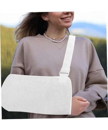 FRCOLOR Universal Arm Sling for Adults - Breathable Forearm Support Brace & Shoulder Immobilizer - Adjustable Abduction Strap - Buy Online on GoSupps.com