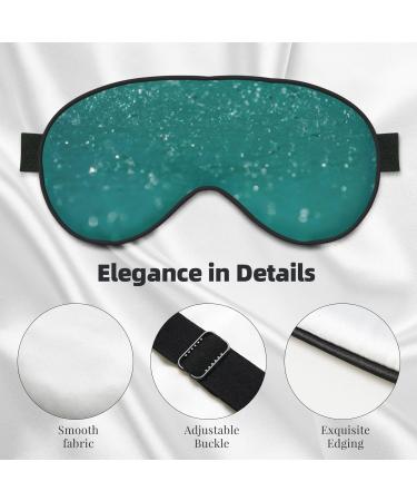 Water Splash Sleep Mask - Adjustable Double-Sided Eye Mask | Soft Covers for Restful Sleep & Eye Edema Reduction - Buy Online on GoSupps.com