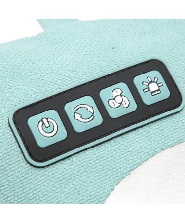 Buy Electric Massage Cushions | Neck & Waist Relief | 3 Modes Hot Compression & Vibration - Green - Buy Online on GoSupps.com