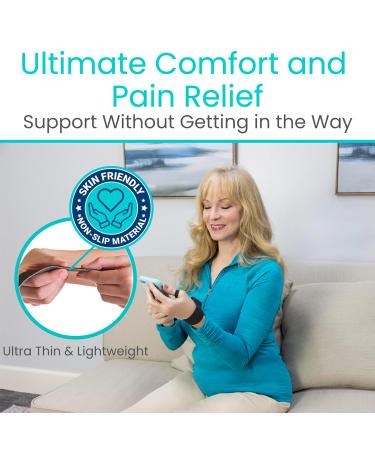Vive Wrist Wraps for Carpal Tunnel - Pain Relief & Support Brace for Left/Right Hand - Compression Band for Arthritis Typing Sports & Work - Buy Online on GoSupps.com