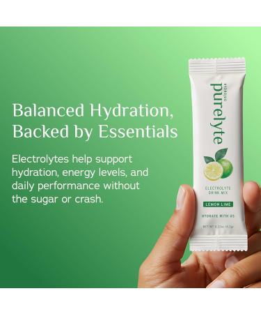 Electrolyte Drink Mix Sugar-Free Hydration Powder Packets Clean Electrolytes with Trace Minerals Keto, Vegan, Gluten-Free No Artificial Sweeteners 30 Sticks Lemon Lime Lemon Lime 30 Sticks (Pack of 1) - Buy Online on GoSupps.com