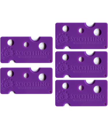 Buy Soothing Wellness Essentials 5 Pack Essential Oils Opener Key Tool Set - Orchid Purple | Perfect Accessory for Roller Balls & Bottle Caps | International Shipping Available - Buy Online on GoSupps.com