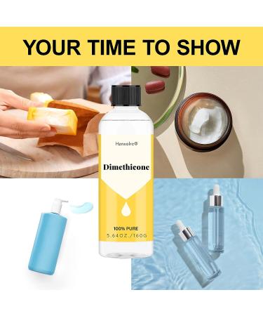 5.64 oz Dimethicone (Polydimethylsiloxane) - 100% Pure Cosmetic Grade - Buy Online on GoSupps.com