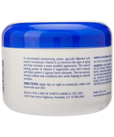 Vital Care Vitamin E Cr me - 8 Fl. Oz | Age-Defying Antioxidants for Optimal Skin Care | Shop Internationally - Buy Online on GoSupps.com