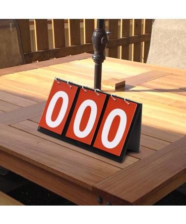 Bluecell Portable Table Top Scoreboards - Set of 2 for Volleyball, Basketball, Table Tennis - Buy Online on GoSupps.com