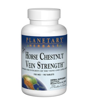 Planetary Herbals Horse Chestnut Vein Strength 705 mg 90 Tablets