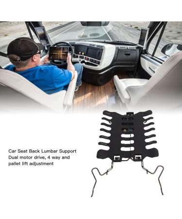 Ergonomic Car Backrest with Lordosis Support & Adjustable Electric Lift - Ultimate Comfort for Long Drives - Buy Online on GoSupps.com
