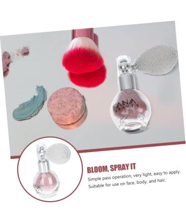 DOITOOL 2 Pcs Spray Glitter Highlighters Makeup Highlighter Hair Body Powder Decor Spray Powder Flash 7x5.5cmx2pcs Pink purplex2pcs - Buy Online on GoSupps.com