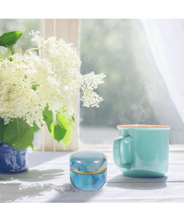 Alipis 5pcs Loose Powder Storage Box Portable Tea Jar Candy Tea Organizer for Tea Bags Sugar Bowl Tinplate - Buy Online on GoSupps.com
