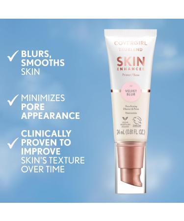CoverGirl TruBlend Velvet Blur Primer - Hydrating Pore Blurring & Long-Lasting Skin Enhancer 0.81oz - International Shipping Available - Buy Online on GoSupps.com