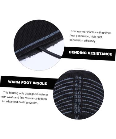 NOLITOY Heated Insoles - USB Thermal Carbon Fiber Foot Warmers for Men & Women - Keep Your Feet Warm in Snow & Fishing - Buy Online on GoSupps.com