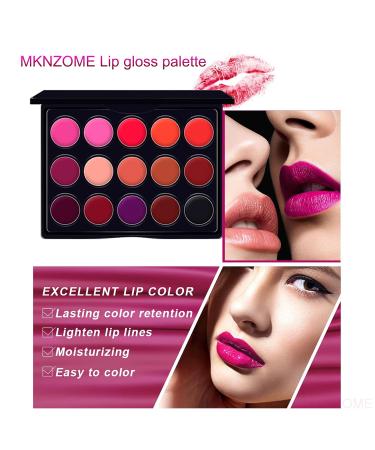 Professional Make-Up Set | Mknzome 35-Piece Starter Kit with Travel Bag | Portable Cosmetics Eyeshadow & Lip Gloss | Perfect Christmas Gift - Buy Online on GoSupps.com
