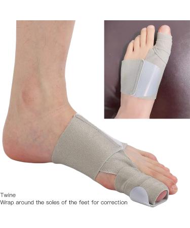 Bunion Toe Separator Hallux Valgus Pad with Adjustable Strap - Left Foot - Day/Night Wearable - Toe Straightener for Thumb Valgus - Buy Online on GoSupps.com