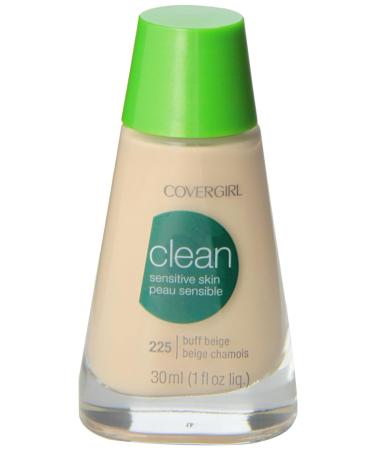 CoverGirl Clean Sensitive Skin Liquid Makeup Buff Beige 1.0oz (Pack of 2) - Buy Online on GoSupps.com