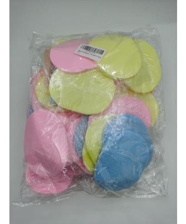 50 Pack Cleaning Sponge Wet Wipes - Soft Makeup Washing Sponges for Face & Powder | Random Colors - International Shipping - Buy Online on GoSupps.com