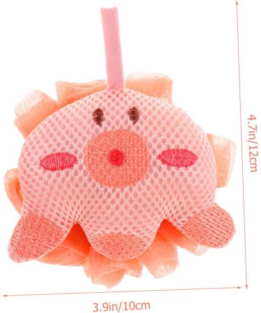 POPETPOP Cartoon Bath Ball Bubble Sponge Bath Pouf Octopus Shower Body Wash Sponge Shower Loofah Puff Balls Cartoon Mesh Pouf Kids Loofah Shower Sponge Loofah Baby Shower Head Household - Buy Online on GoSupps.com