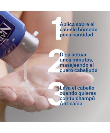  NaturVital NaturVital - Pack of 6 anti-hair loss shampoos for oily hair paraben and silicone free hair loss prevention natural strengthening for men and women 6 x 300 ml - Buy Online on GoSupps.com