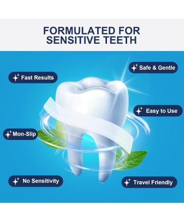 Teeth Whitening Strips - 42 Sensitive-Friendly Strips for 21 Treatments - Professional Whitening for Sensitive Teeth - Buy Online on GoSupps.com