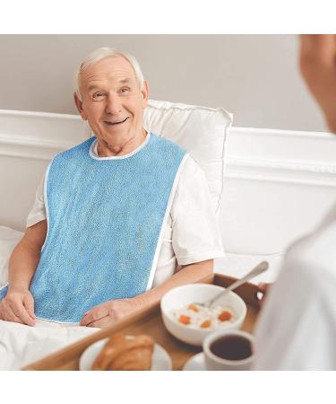 Avalon Waterproof Adult Bibs for Elderly Men and Women - Pack of 2 | Senior Citizens Clothing Protector - Buy Online on GoSupps.com