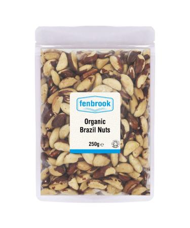 Organic Whole Brazil Nuts 250g Certified Organic by Fenbrook Organic