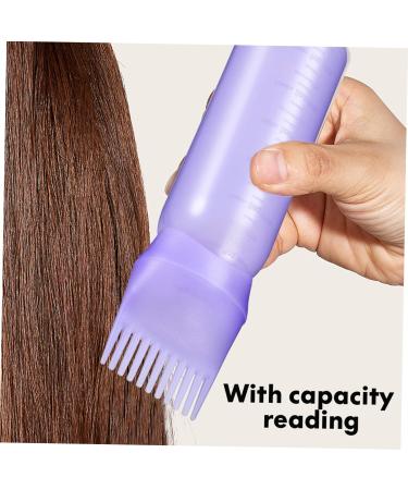 4pi ces Flacon Applicateur Peigne Pour Racines Cheveux Bouteille Pour Coloration Soins Usage Domestique Salon - Buy Online on GoSupps.com
