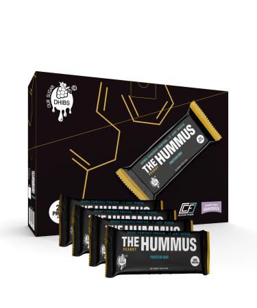 12 Bars | The Hummus | The Peanut Hummus Protein Bar | 20g Protein | Plant Based | Zero GMO Perservatives Dairy Added Sugar Trans Fats Additives