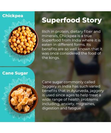 Sattviko GUR CHANA SUPERSHOTS Pack of 5 1 - Buy Online on GoSupps.com