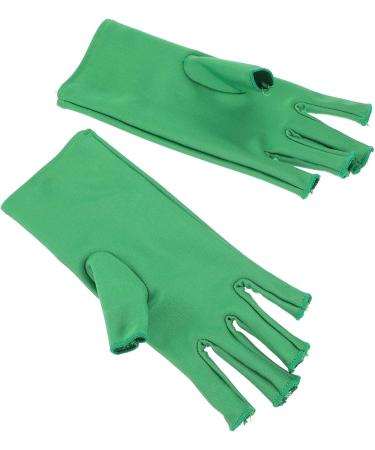 minkissy 2 Pairs Nail Gloves Hand Gloves for Protection Uv Manicure Gloves Manicure Tools Gloves for Nails Uv Shield Mittens Manicures Art Gloves Fingerless Mitts Uv Shield Gloves - Buy Online on GoSupps.com
