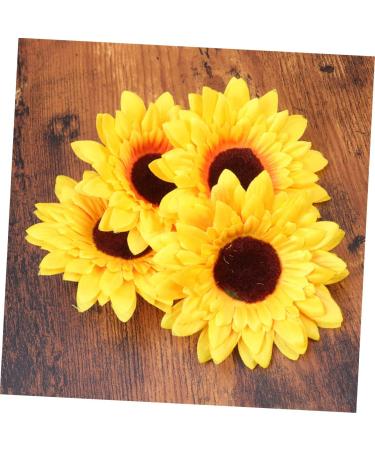 Zerodeko 18 Pcs Sunflower Decor Artificial Sunflower Home D cor Real Looking Fake Sunflower Bling Decor Fake Corn False Flowers Artificial Flower Mini Woven Baskets Craft Set 10cm - Buy Online on GoSupps.com