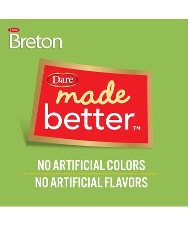 Dare Breton Gluten Free Crackers with Flax - Original Flavor, 4.76 oz, Pack of 1 - Buy Online on GoSupps.com