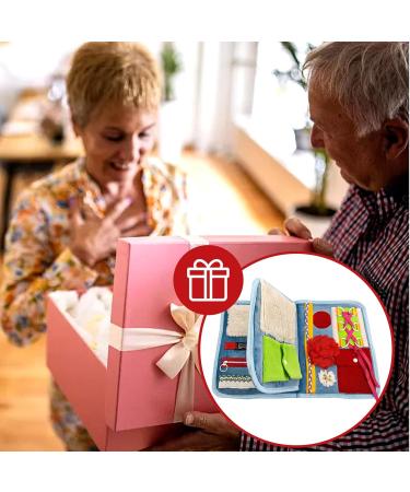 Fidget Blanket for Comforting Autistic Activities Pad | Fidget Blanket for Adults with Versatile Loss Fidget Toys for - Buy Online on GoSupps.com