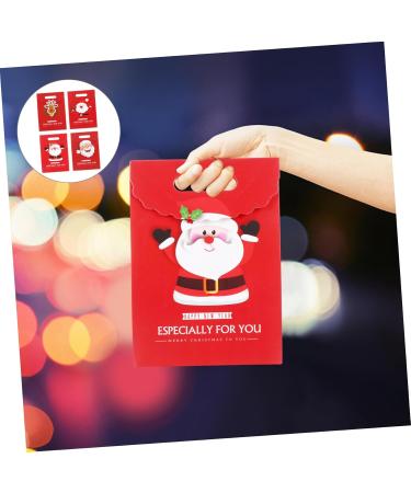 VILLFUL 12pcs Christmas Bag Candy Bags Business Xmas Bags Christmas Cartoon Bags Large Christmas Bag - Buy Online on GoSupps.com