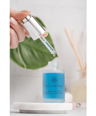 Buy Hyaluronic Acid with Squalane & Copper Peptide - Hydrate & Revitalize Skin | International Shipping Available - Buy Online on GoSupps.com