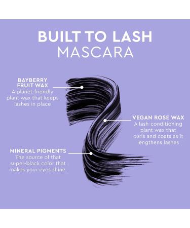 Florence by Mills Built to Lash Vegan Mascara - Lengthening & Lush Formula - Vegan & Cruelty-Free | 2+ Coats - Buy Online on GoSupps.com