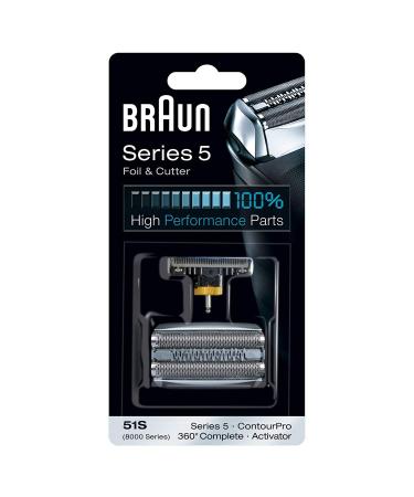 Braun Scherblatt Series 5/51S 360 Complete/Activator for razor Series 590cc 570cc 560 550 510 360 Complete Activator 8000 Series/Activator